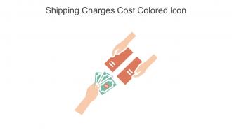 Shipping Charges Cost Colored Icon In Powerpoint Pptx Png And Editable Eps Format