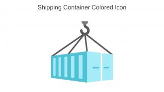 Shipping Container Colored Icon In Powerpoint Pptx Png And Editable Eps Format