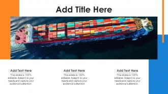 Shipping Container Issues Visual Deck Powerpoint Presentation PPT Image ECP Appealing Colorful
