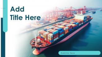 Shipping Container Issues Visual Deck Powerpoint Presentation PPT Image ECP Attractive Colorful