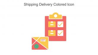 Shipping Delivery Colored Icon In Powerpoint Pptx Png And Editable Eps Format