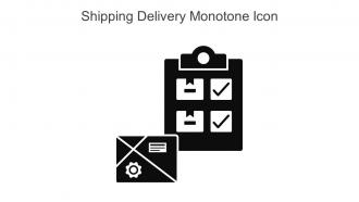 Shipping Delivery Monotone Icon In Powerpoint Pptx Png And Editable Eps Format