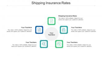 Shipping Insurance Rates Ppt Powerpoint Presentation Layouts Samples Cpb