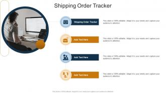 Shipping Order Tracker In Powerpoint And Google Slides Cpb