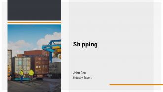 Shipping PPT Mockup AT