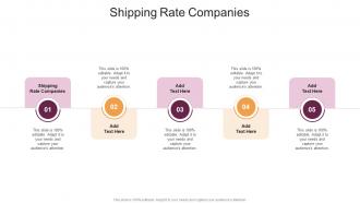 Shipping Rate Companies In Powerpoint And Google Slides Cpb