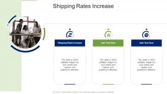 Shipping Rates Increase In Powerpoint And Google Slides Cpb