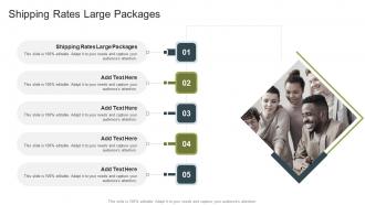 Shipping Rates Large Packages In Powerpoint And Google Slides Cpb