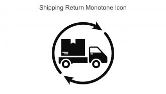 Shipping Return Monotone Icon In Powerpoint Pptx Png And Editable Eps Format
