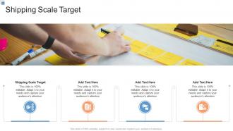 Shipping Scale Target In Powerpoint And Google Slides Cpb