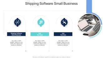 Shipping Software Small Business In Powerpoint And Google Slides Cpb