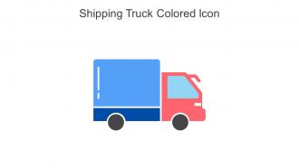 Shipping Truck Colored Icon In Powerpoint Pptx Png And Editable Eps Format