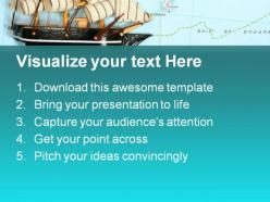 Shipping worldwide travel powerpoint templates and powerpoint backgrounds 0811