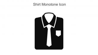 Shirt Monotone Icon In Powerpoint Pptx Png And Editable Eps Format