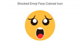 Shocked Emoji Face Colored Icon In Powerpoint Pptx Png And Editable Eps Format