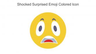 Shocked Surprised Emoji Colored Icon In Powerpoint Pptx Png And Editable Eps Format