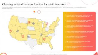 Shoe Industry Business Plan Choosing An Ideal Business Location For Retail Shoe Store BP SS