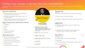 Shoe Industry Business Plan Creating Buyer Personas To Increase Shoe Store Personalization BP SS