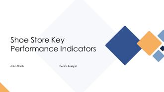 Shoe Store Key Performance Indicators PPT Guidelines AT