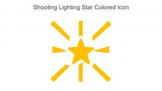 Shooting Lighting Star Colored Icon In Powerpoint Pptx Png And Editable Eps Format