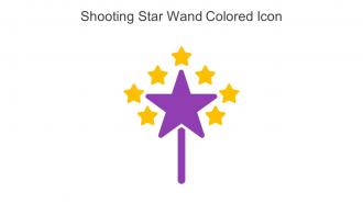 Shooting Star Wand Colored Icon In Powerpoint Pptx Png And Editable Eps Format
