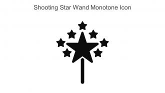 Shooting Star Wand Monotone Icon In Powerpoint Pptx Png And Editable Eps Format