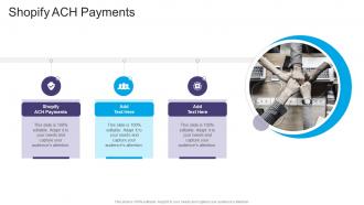 Shopify ACH Payments In Powerpoint And Google Slides Cpb
