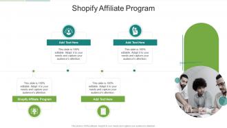 Shopify Affiliate Program In Powerpoint And Google Slides Cpb