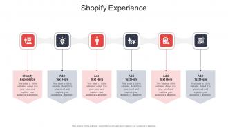 Shopify Experience In Powerpoint And Google Slides Cpb