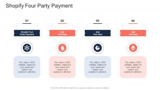 Shopify Four Party Payment In Powerpoint And Google Slides Cpb