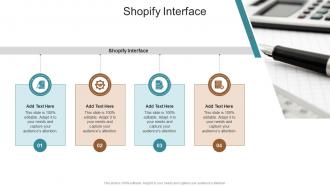 Shopify Interface In Powerpoint And Google Slides Cpb