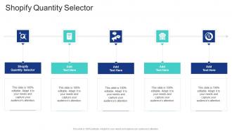 Shopify Quantity Selector In Powerpoint And Google Slides Cpb