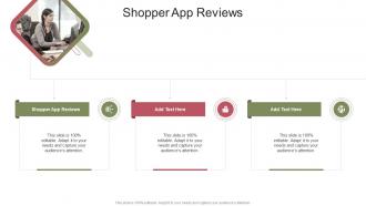 Shopper App Reviews In Powerpoint And Google Slides Cpb