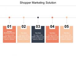 Shopper marketing solution ppt powerpoint presentation slides structure cpb