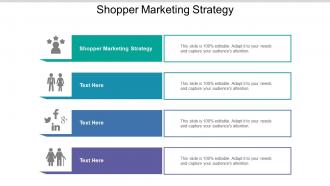 Shopper marketing strategy ppt powerpoint presentation summary icons cpb