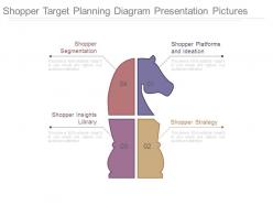 Shopper target planning diagram presentation pictures