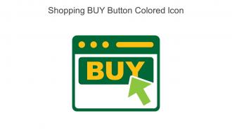 Shopping BUY Button Colored Icon In Powerpoint Pptx Png And Editable Eps Format