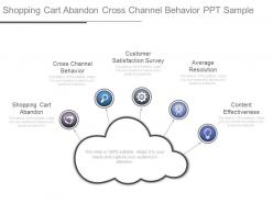 42891769 style technology 1 cloud 5 piece powerpoint presentation diagram infographic slide