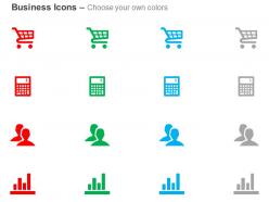 Shopping cart co op training and support reporting and analytics ppt icons graphics