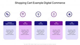 Shopping Cart Example Digital Commerce In Powerpoint And Google Slides Cpb