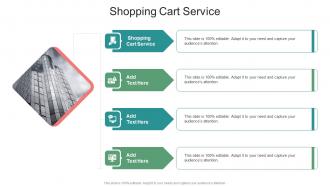 Shopping Cart Service In Powerpoint And Google Slides Cpb