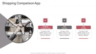 Shopping Comparison App In Powerpoint And Google Slides Cpb