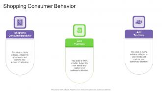 Shopping Consumer Behavior In Powerpoint And Google Slides Cpb