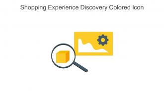 Shopping Experience Discovery Colored Icon In Powerpoint Pptx Png And Editable Eps Format