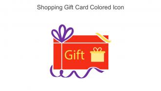 Shopping Gift Card Colored Icon In Powerpoint Pptx Png And Editable Eps Format