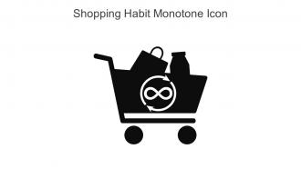 Shopping Habit Monotone Icon In Powerpoint Pptx Png And Editable Eps Format