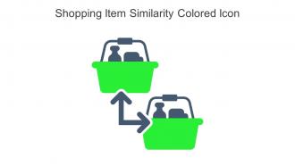 Shopping Item Similarity Colored Icon In Powerpoint Pptx Png And Editable Eps Format