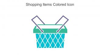 Shopping Items Colored Icon In Powerpoint Pptx Png And Editable Eps Format