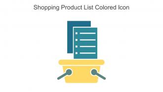 Shopping Product List Colored Icon In Powerpoint Pptx Png And Editable Eps Format