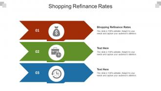 Shopping refinance rates ppt powerpoint presentation show inspiration cpb